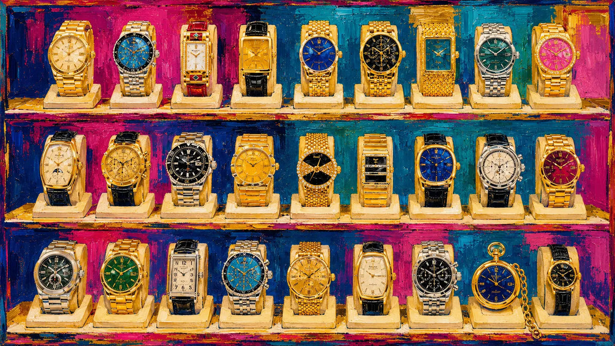 Vintage and modern luxury watches curated by Labadie & Cora